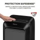 Fellowes LX Series Powershred LX211 destructeur de papier Découpage par micro-broyage Noir