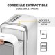 Fellowes LX Series Powershred LX221 destructeur de papier Découpage par micro-broyage 65 dB Blanc